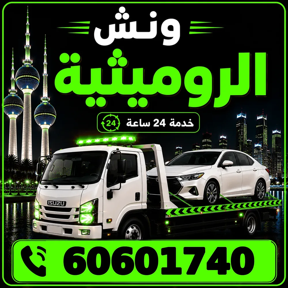 ونش الرميثية - سحب ورفع جميع أنواع السيارات 24 ساعة - 60601740
